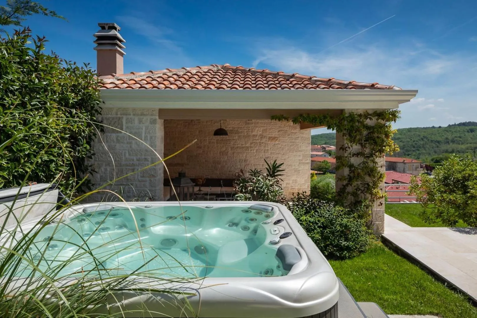 Luxury Villa Monte With Pool In Vizinada